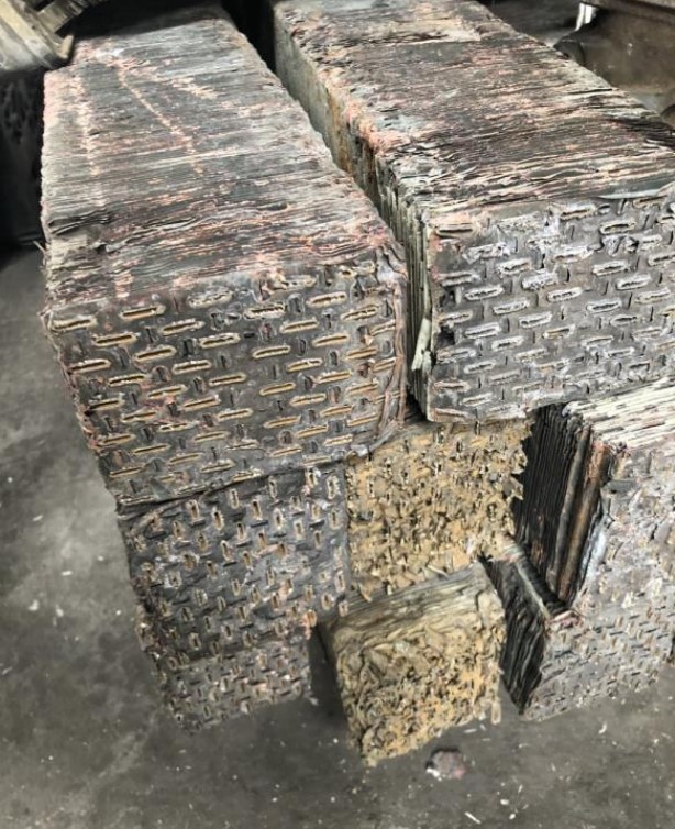 RADIADOR DE COBRE Y BRONCE